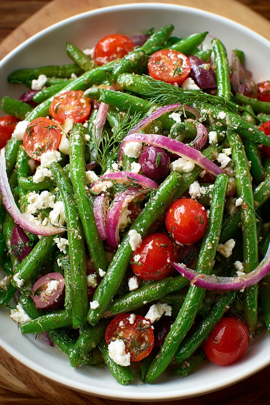 Green Bean and Feta Salad – FadedMix