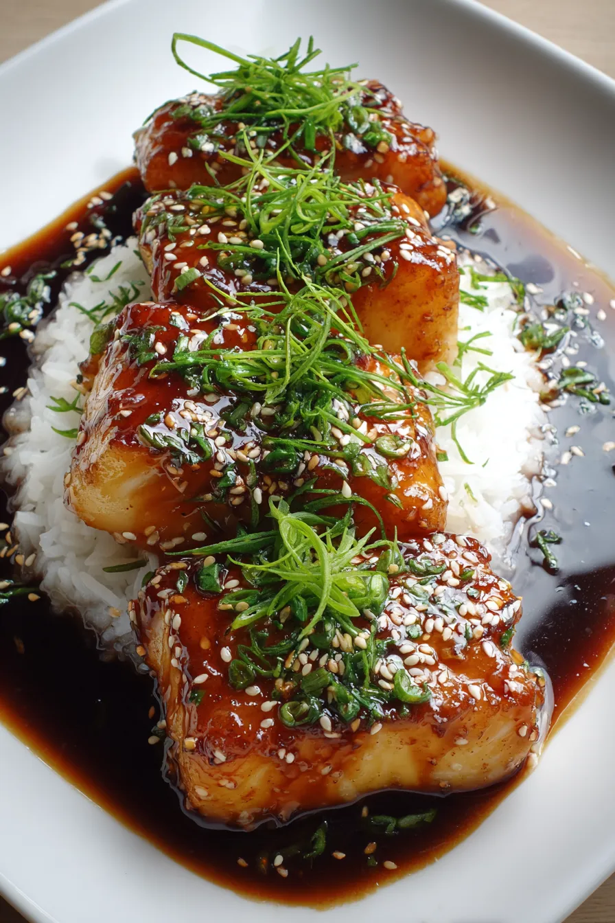 Ginger Soy Glazed Cod – FadedMix