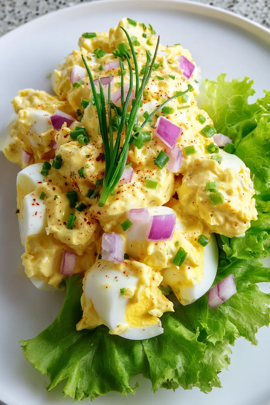 Ultimate Farmhouse Egg Salad – FadedMix