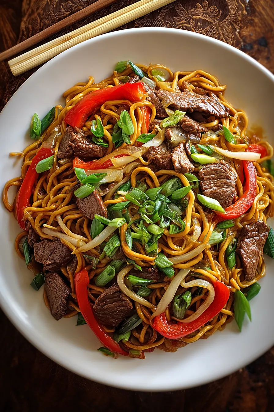 Beef Chow Mein – FadedMix