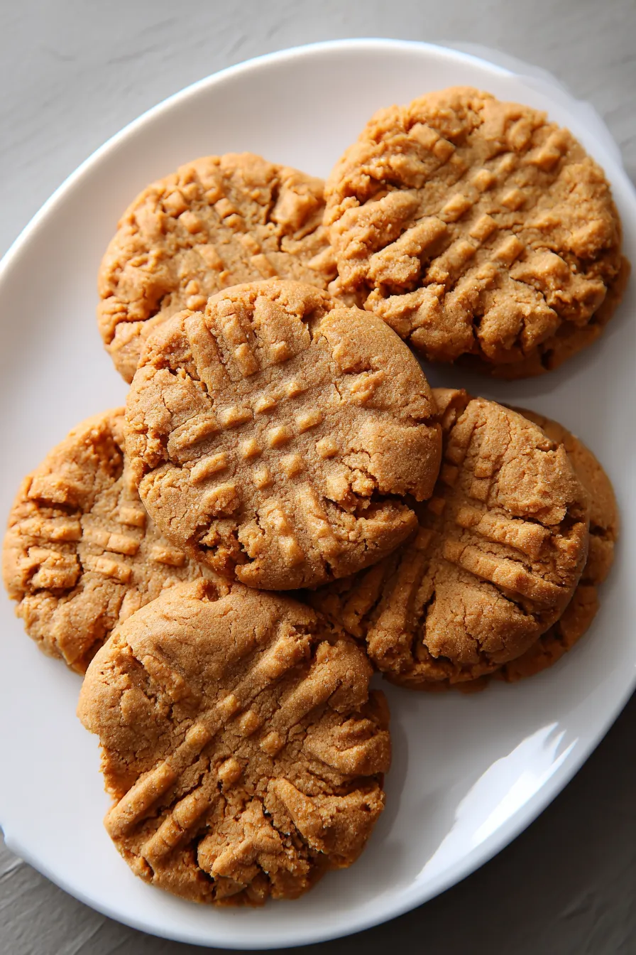 Thick and Chewy Peanut Butter Cookies – FadedMix