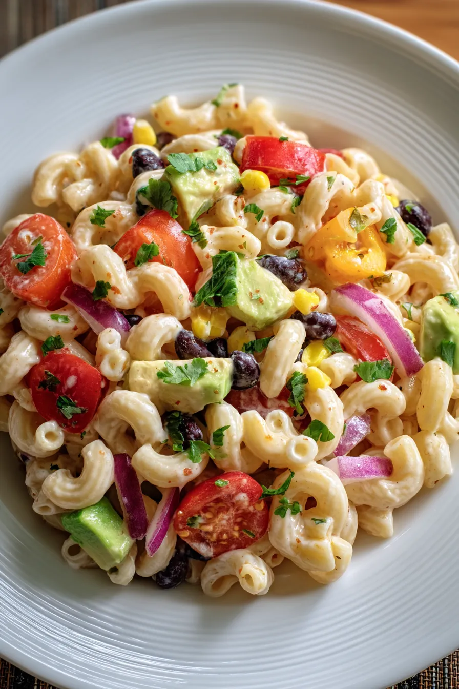 Mexican Macaroni Salad – FadedMix