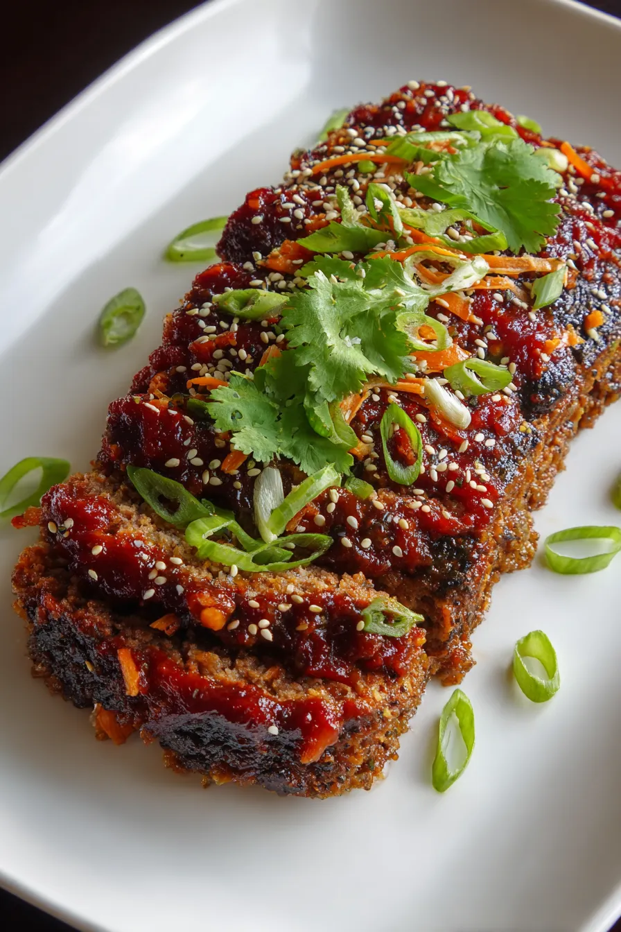 Sweet & Spicy Korean BBQ Meatloaf – FadedMix