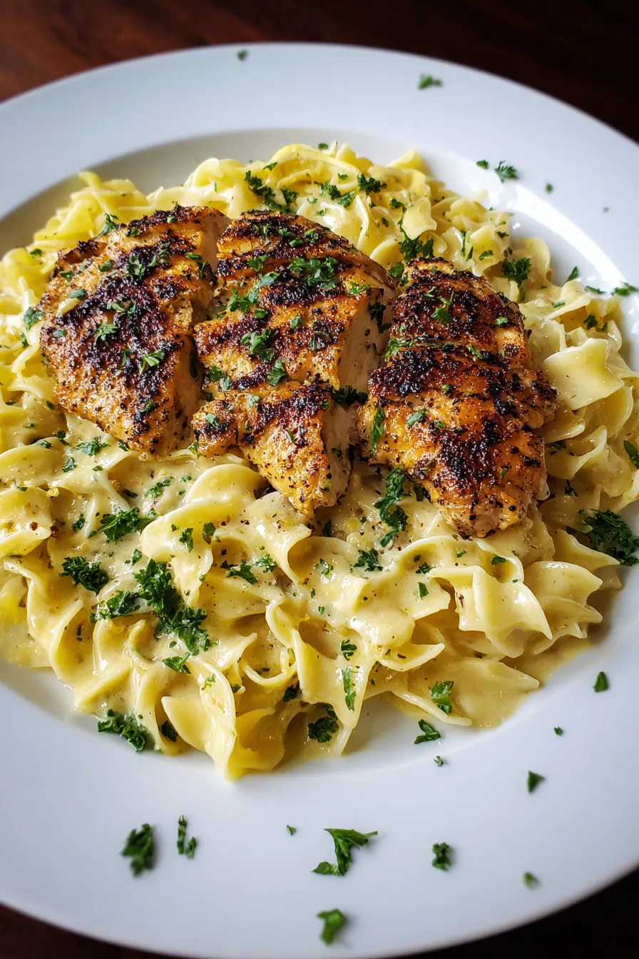 Chicken with Buttered Noodles – FadedMix