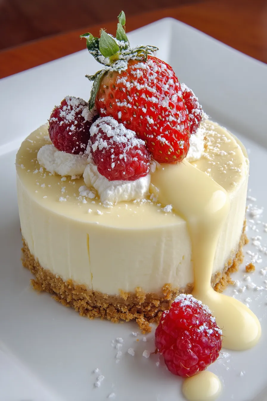 Creamy Vanilla Bean White Chocolate Mousse Cheesecake – FadedMix