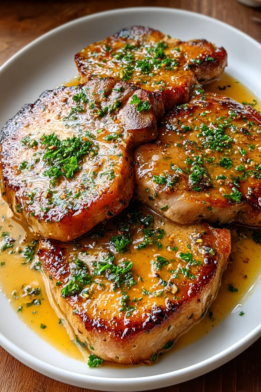 The best Smothered Boneless Pork Chops in Garlic Sauce – FadedMix