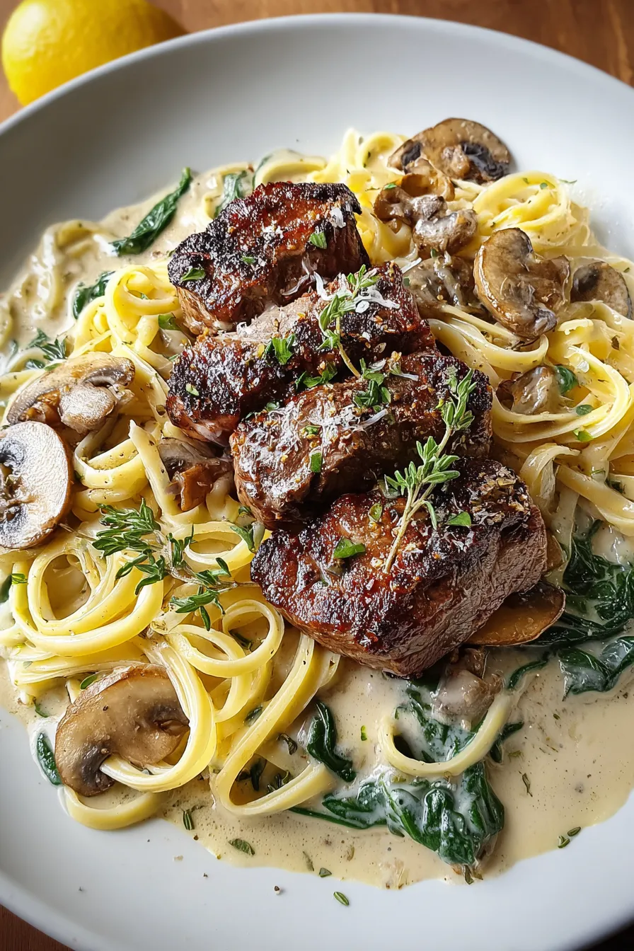 Best Creamy Steak and Pasta – FadedMix