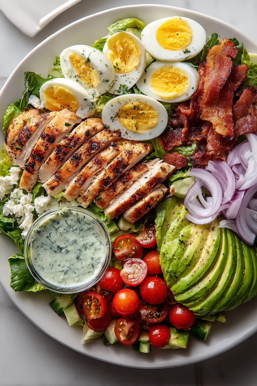 Paleo Grilled Chicken Cobb Salad – FadedMix