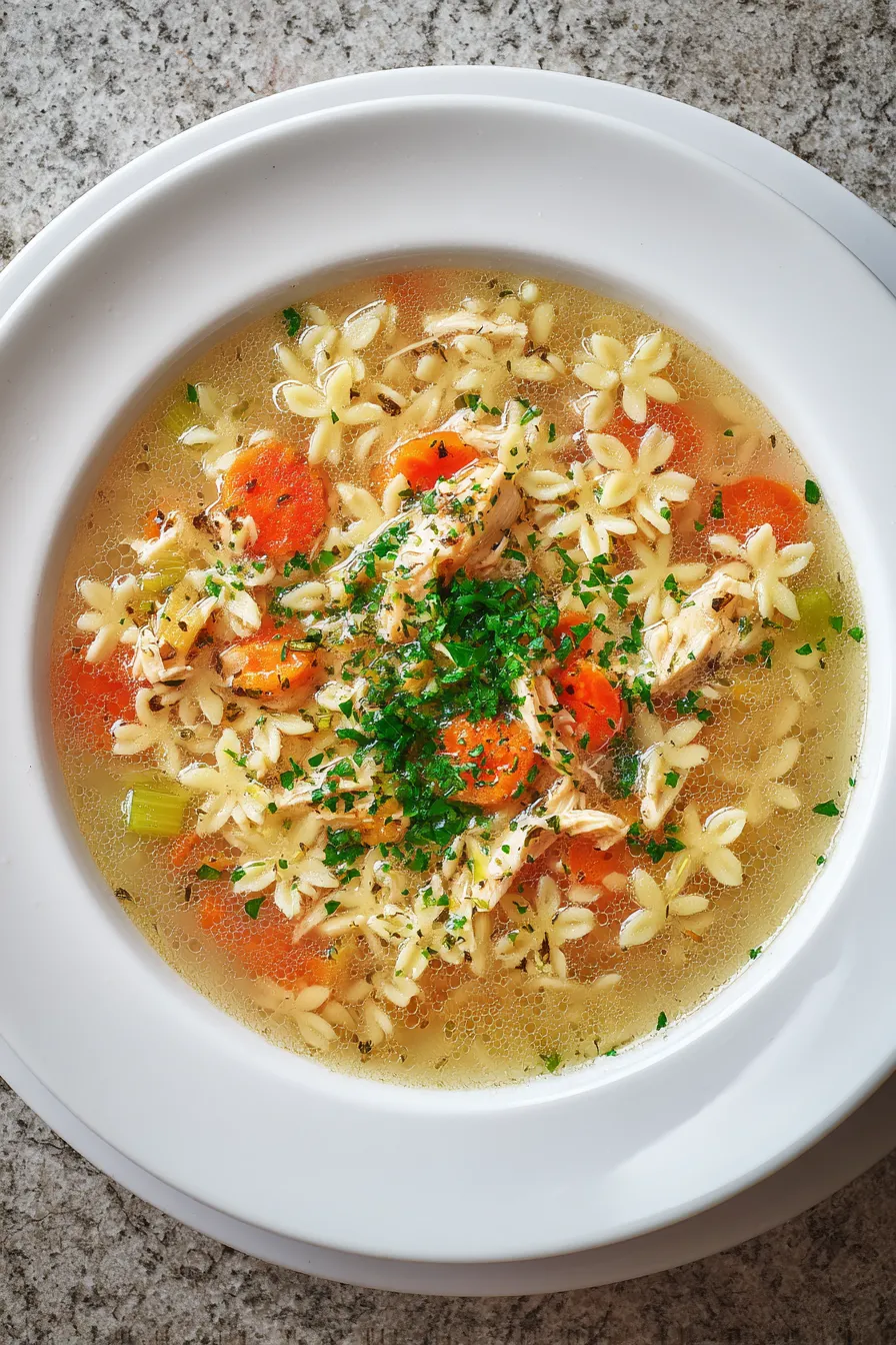 Cozy Italian Pastina Soup Delight – FadedMix
