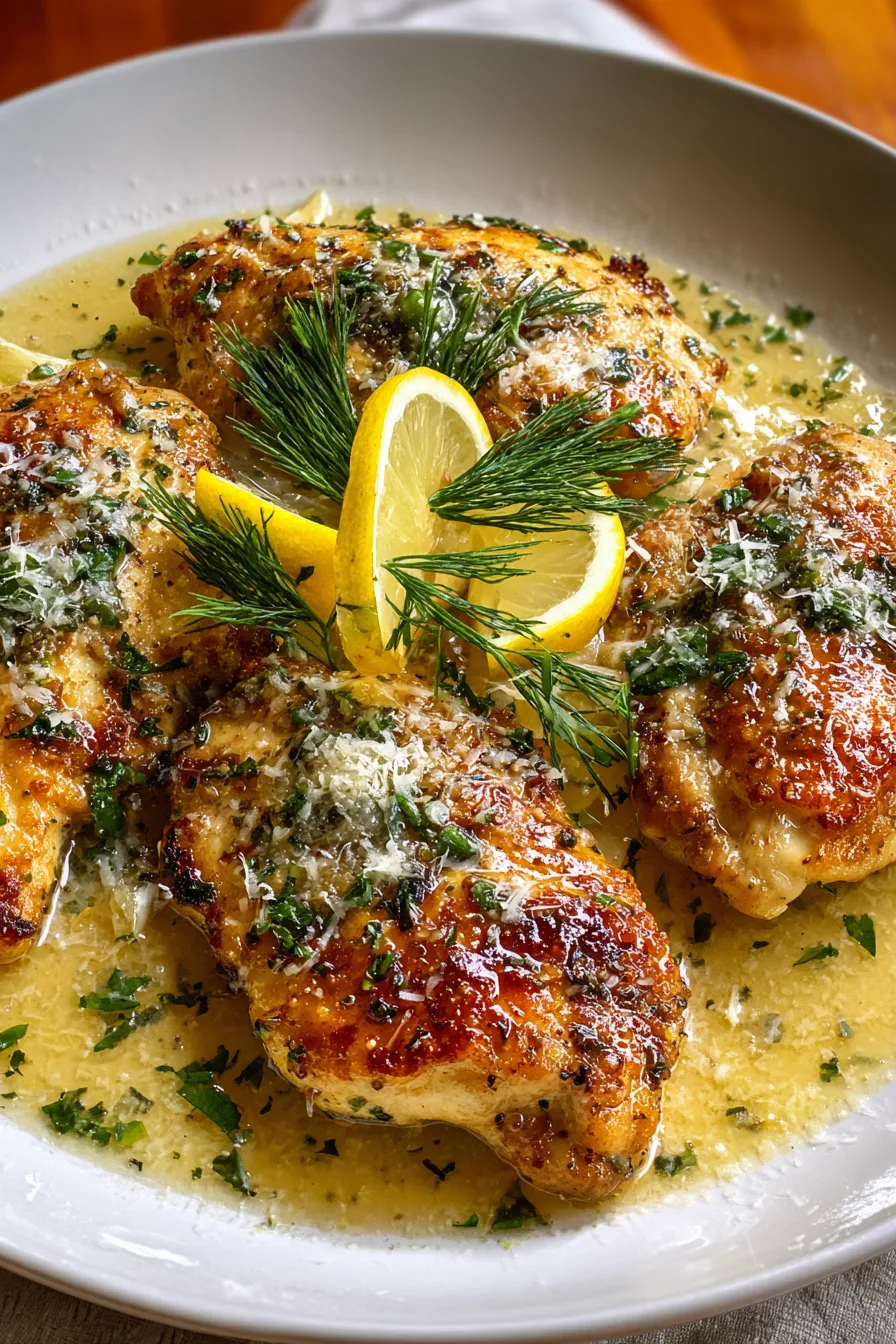 Lemon Pecorino Chicken – FadedMix