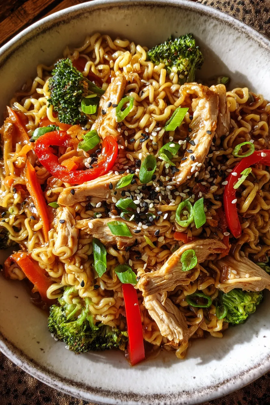 Chicken Ramen Stir Fry – FadedMix