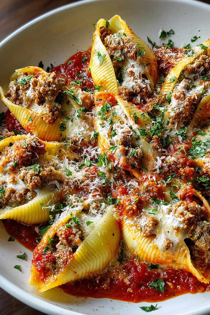 Sausage Stuffed Shells – FadedMix