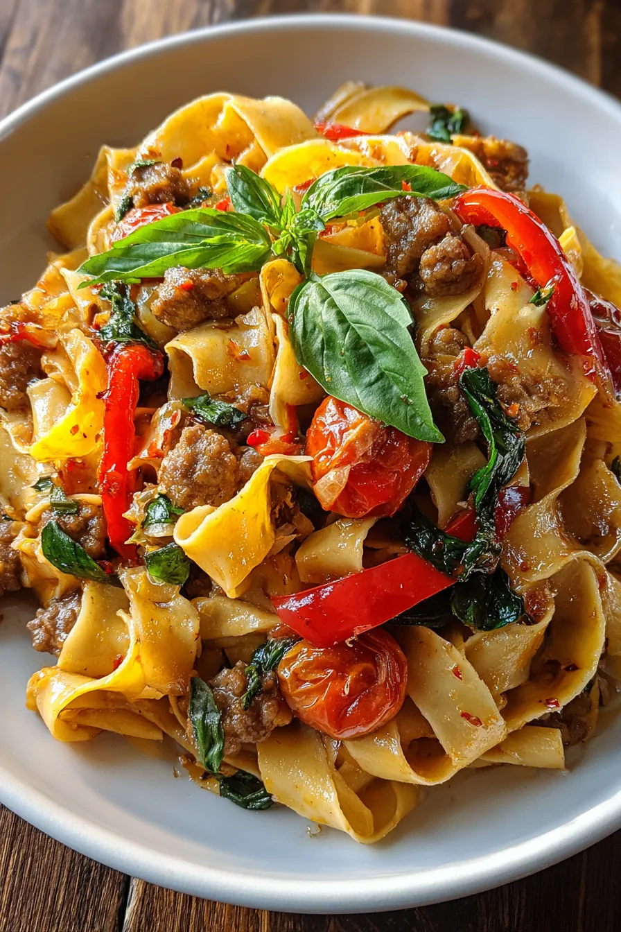 Italian Drunken Noodles – FadedMix
