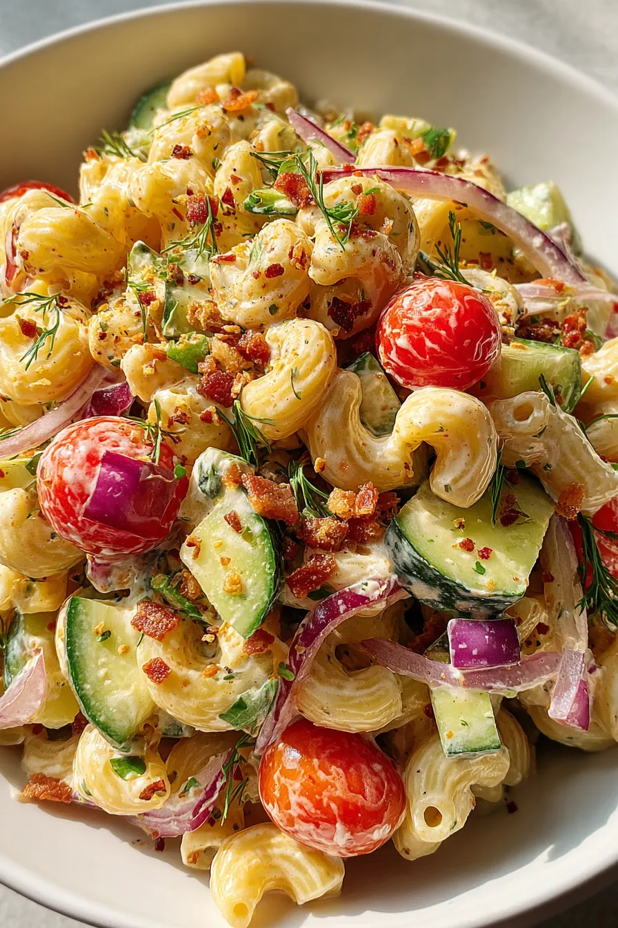 Vegan Crack Pasta Salad – FadedMix