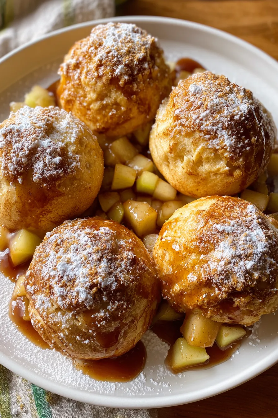 Air Fryer Apple Pie Bombs – FadedMix