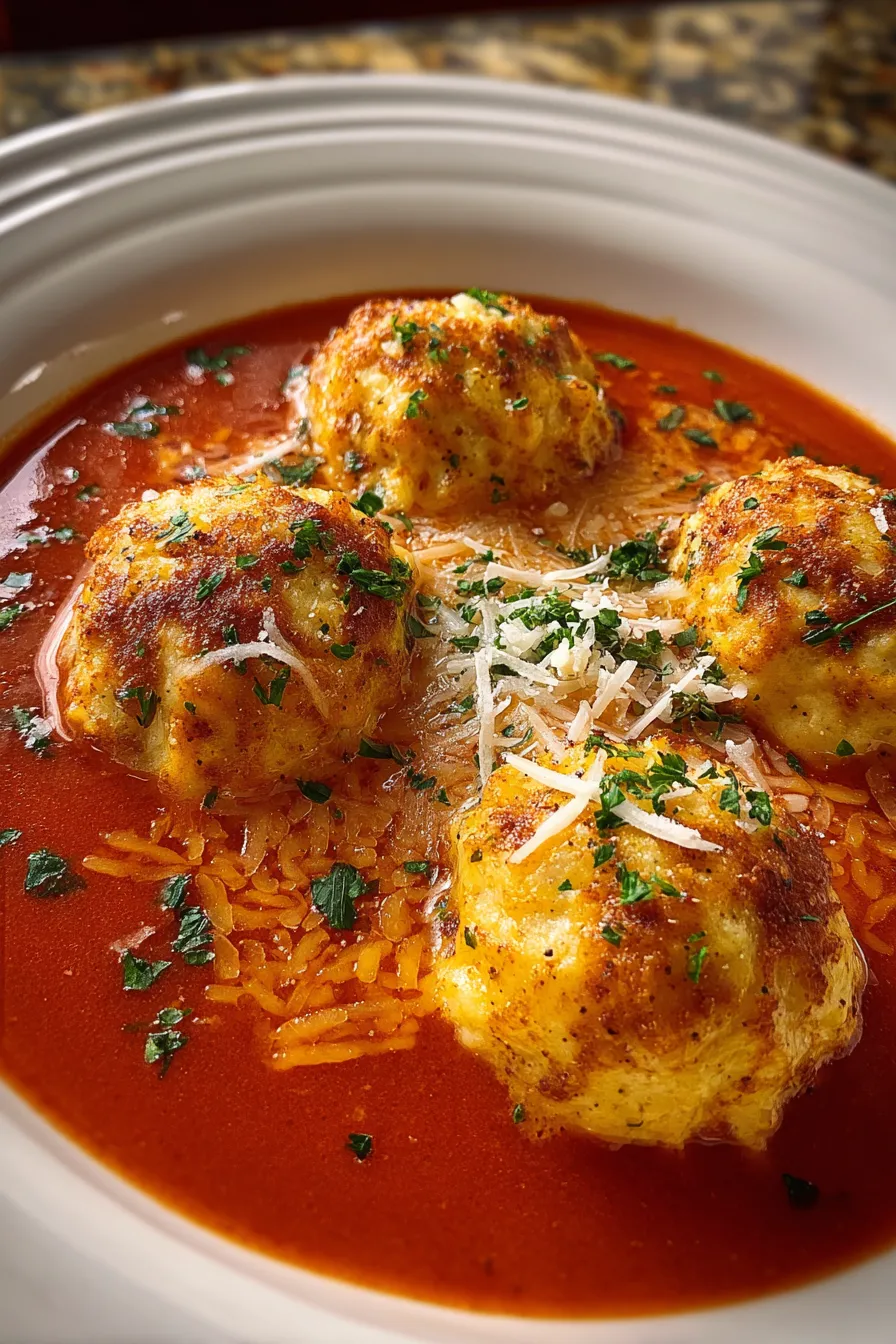 Tomato Soup with Cheddar Bay Dumplings – FadedMix