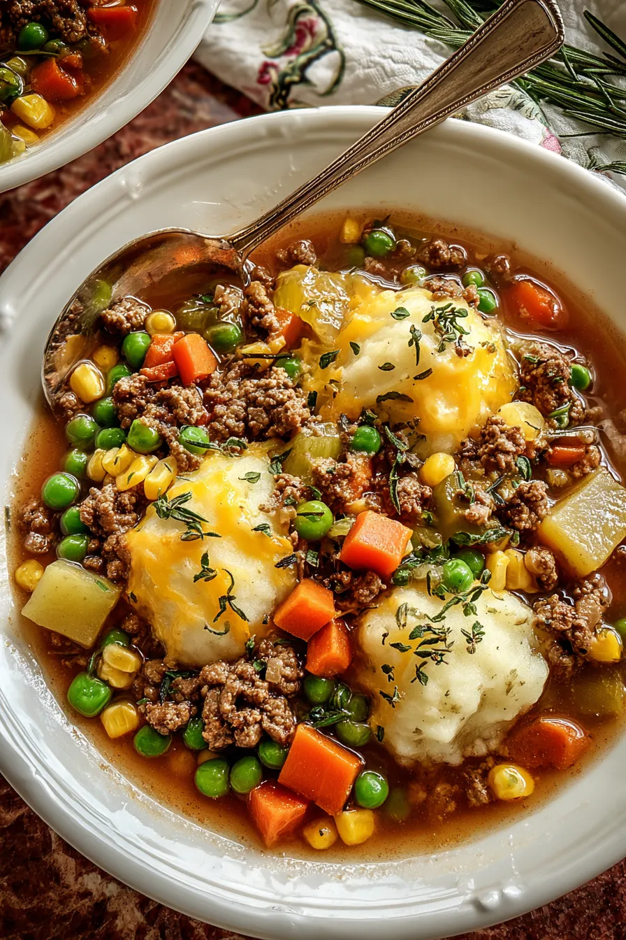 One-Pot Shepherd’s Pie Soup – FadedMix