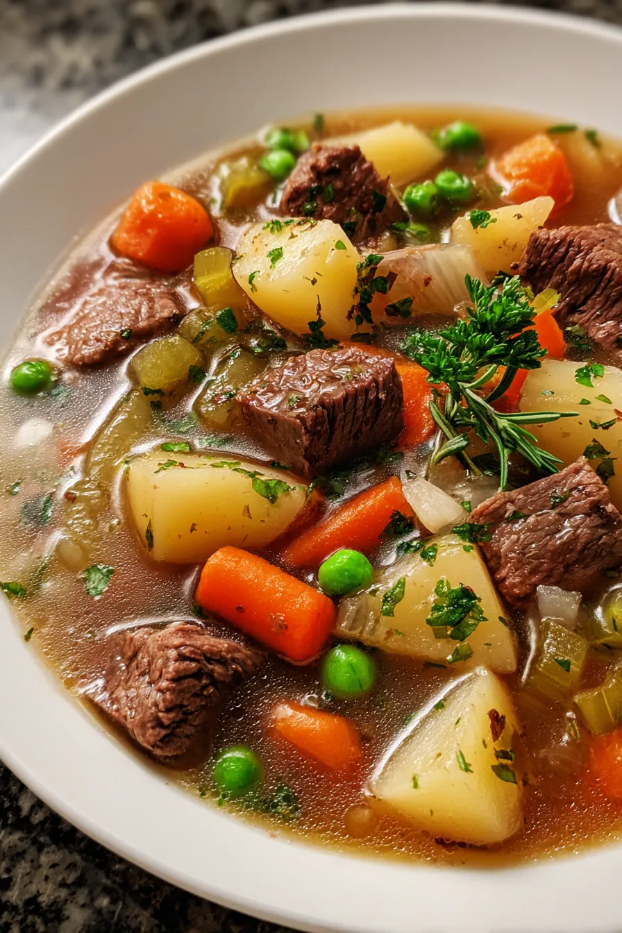 Steak And Potato Soup – FadedMix