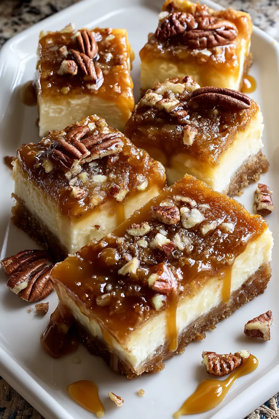 Caramel Apple Cheesecake Bars – FadedMix