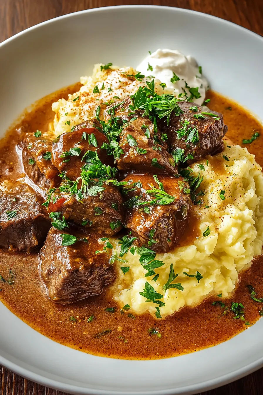 Creamy Bavarian Braised Rahmgulasch – FadedMix