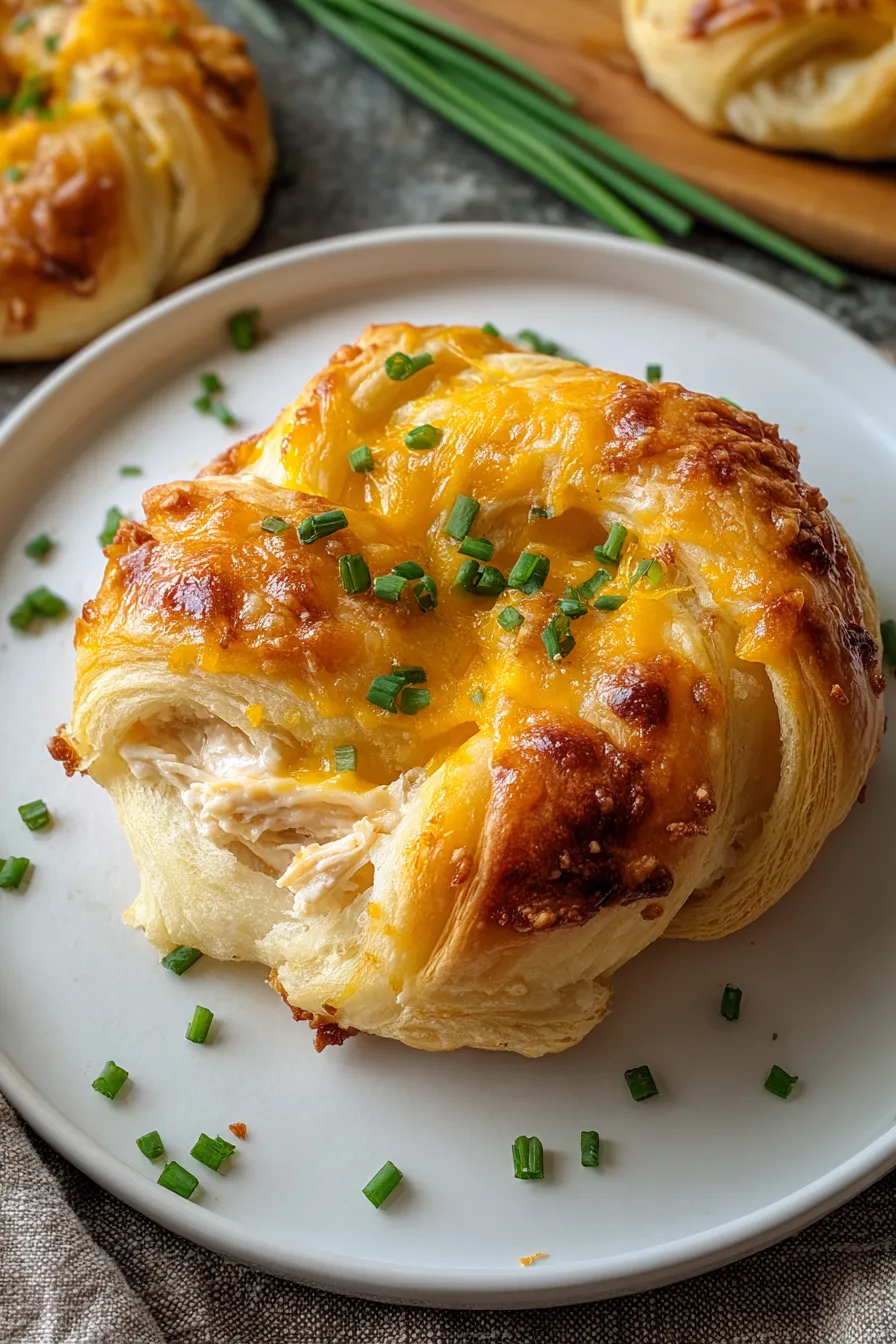 Cheesy Chicken Crescent Roll – FadedMix