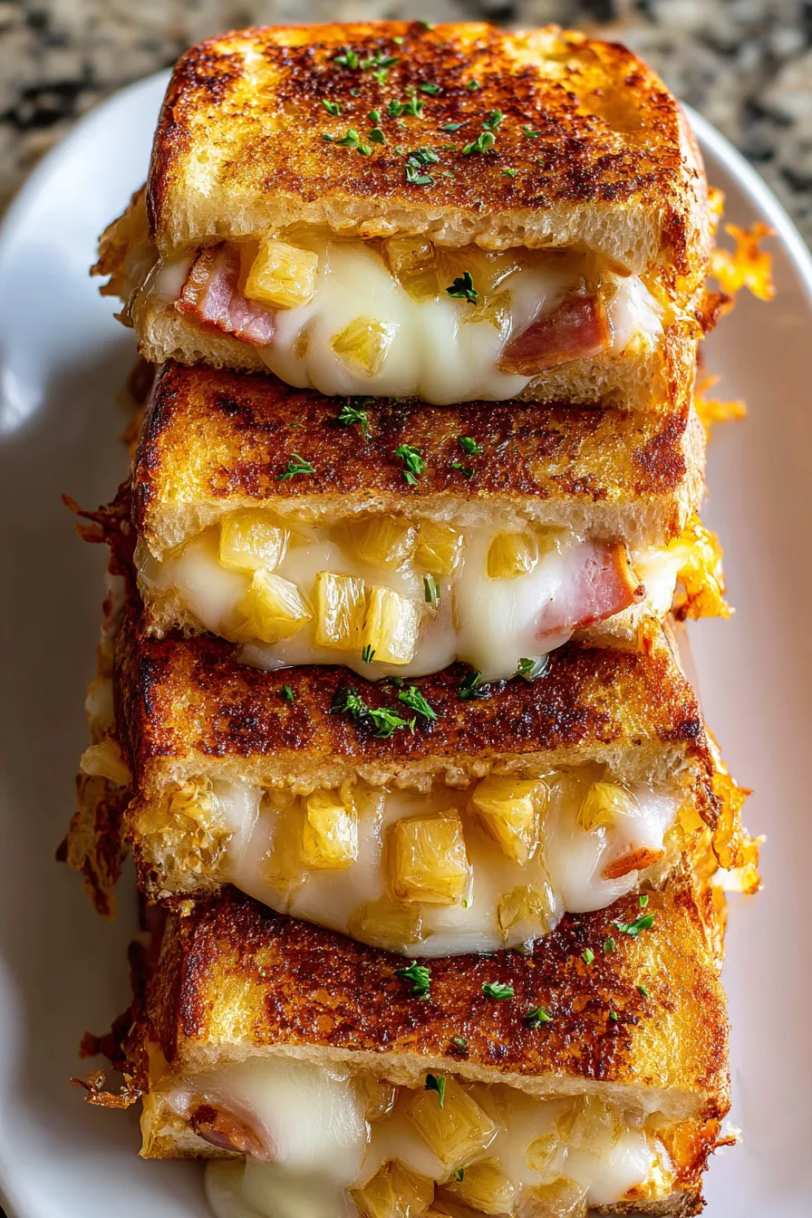 Hawaiian Roll Grilled Cheese – FadedMix
