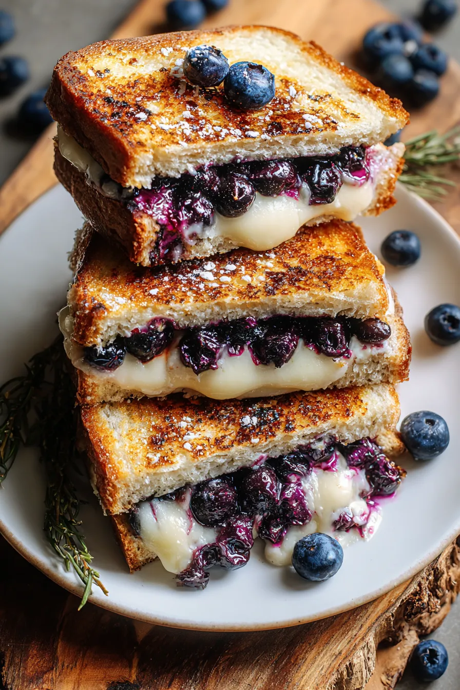 Blueberry Grilled Cheese – FadedMix