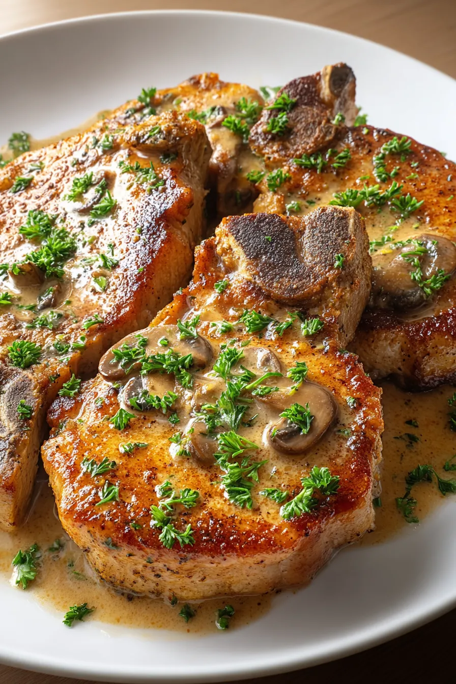 Crockpot Pork Chops – FadedMix