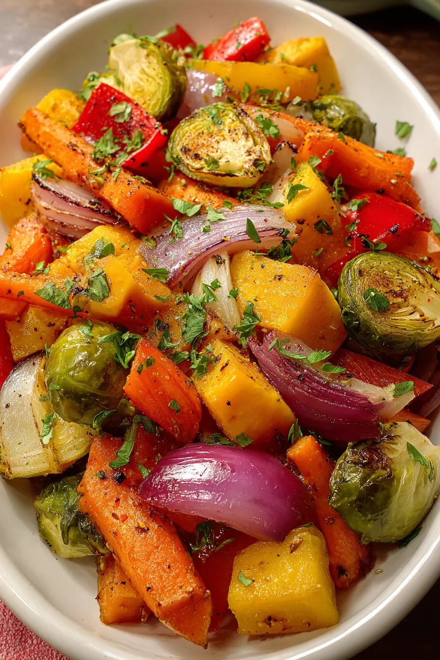 Thanksgiving Roasted Veggies – FadedMix